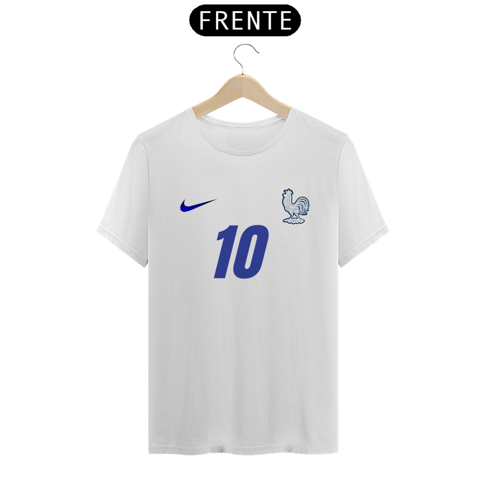 Camiseta básica frança 10