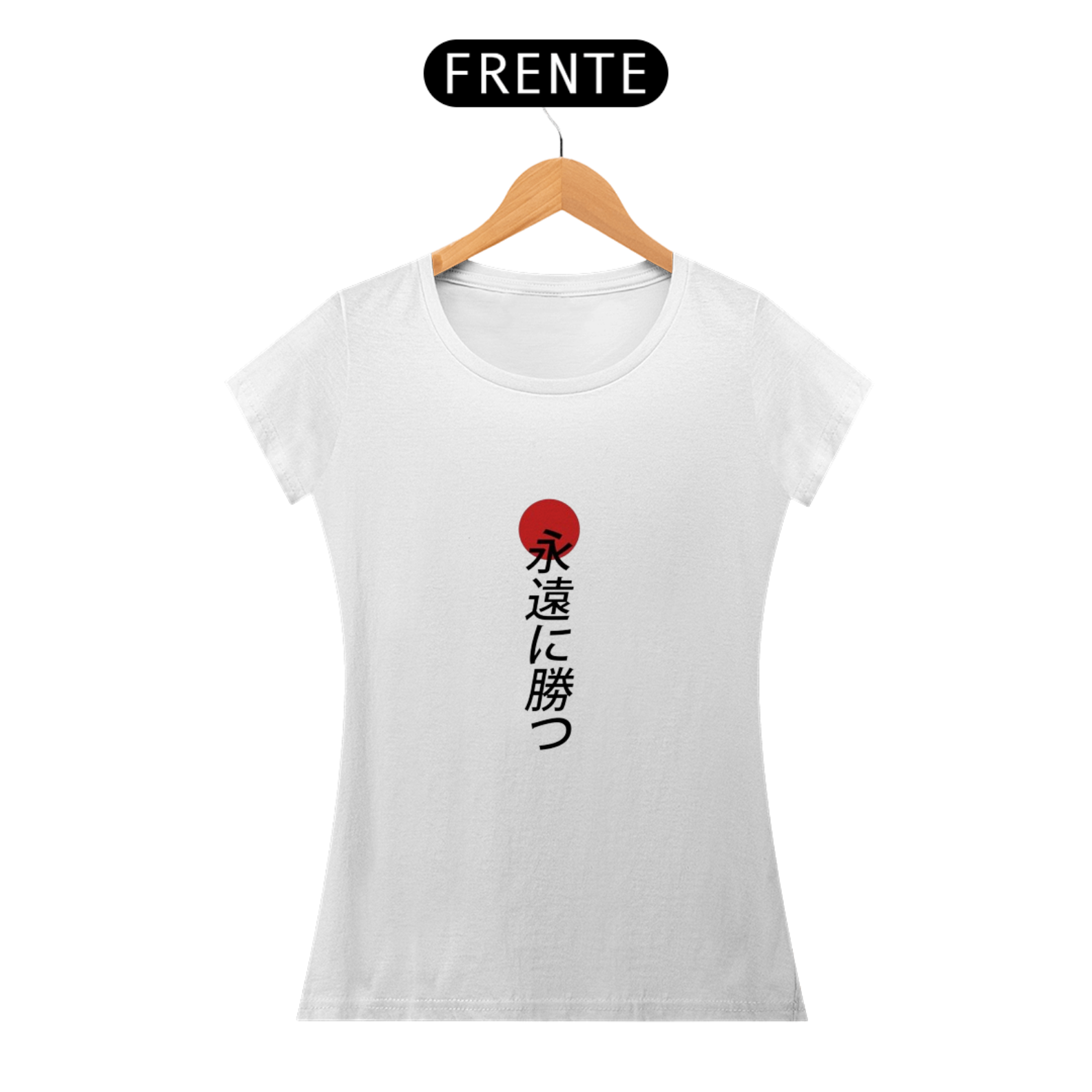 Camiseta masculina arte japonesa com escritas 