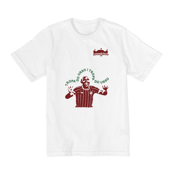 Camiseta Infantil John Kennedy - Estampa grená