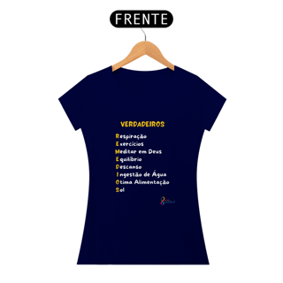 Nome do produto CAMISETA FEMININA VERDADEIROS REMÉDIOS CORES