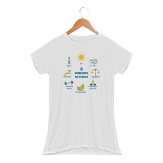 Nome do produto CAMISETA FEMININA SPORT DRY UV 8 REMÉDIOS NATURAIS
