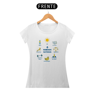 Nome do produto CAMISETA FEMININA 8 REMÉDIOS NATURAIS