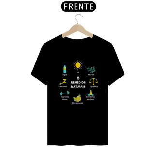 Nome do produto CAMISETA 8 REMÉDIOS NATURAIS CORES