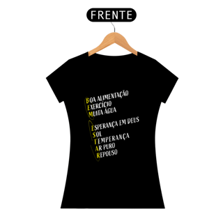 Nome do produto CAMISETA BEM ESTAR CORES ESCURAS