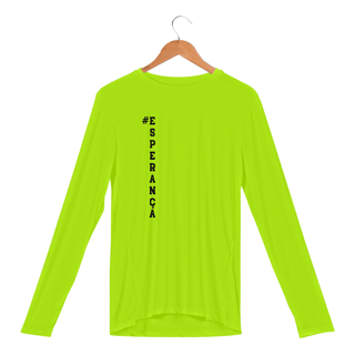 Nome do produto Camisa Manga Longa Sport Dry Uv ESPERANÇA