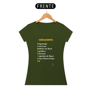 Nome do produto CAMISETA FEMININA VERDADEIROS REMÉDIOS CORES