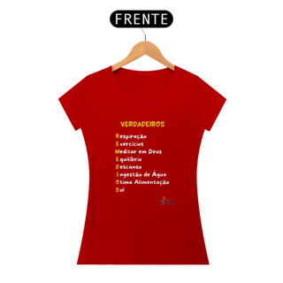 Nome do produto CAMISETA FEMININA VERDADEIROS REMÉDIOS CORES