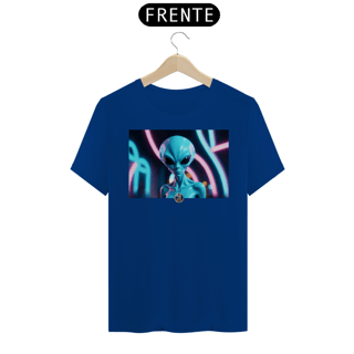 Nome do produto CAMISETA CLASSIC - ALIENÍGENA AZUL