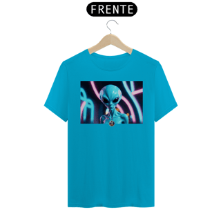 Nome do produto CAMISETA CLASSIC - ALIENÍGENA AZUL
