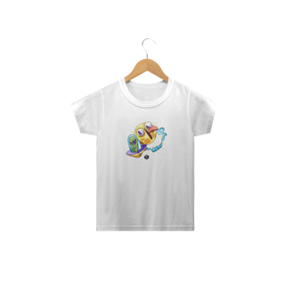 Nome do produto CAMISETA INFANTIL - CLASSIC - LUA E UFO