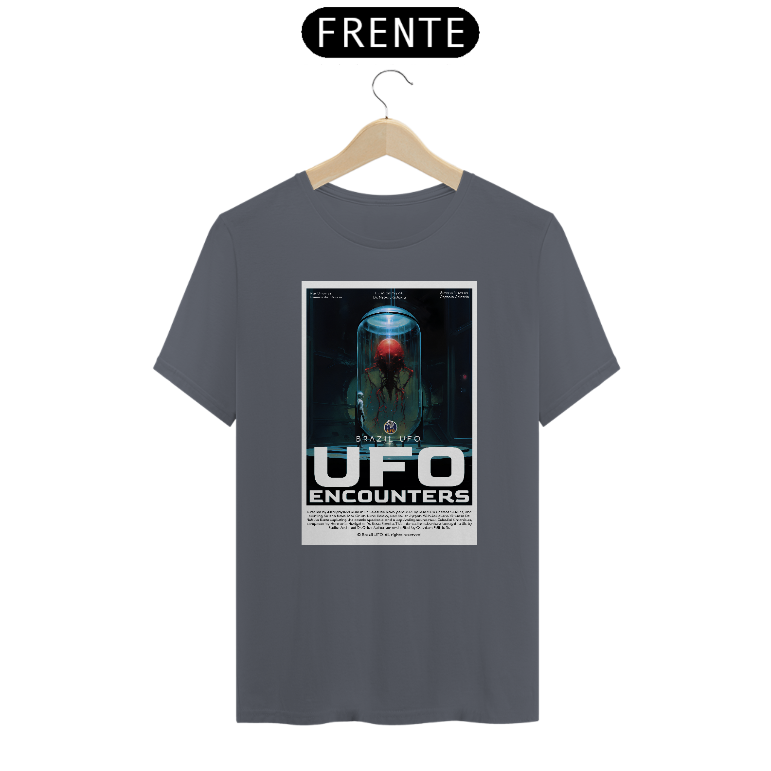 CAMISETA CLASSIC - UFO ENCOUNTERS - BRAZIL UFO