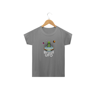 Nome do produto CAMISETA CLASSIC INFANTIL - ALIENIGENA - BRAZIL UFO