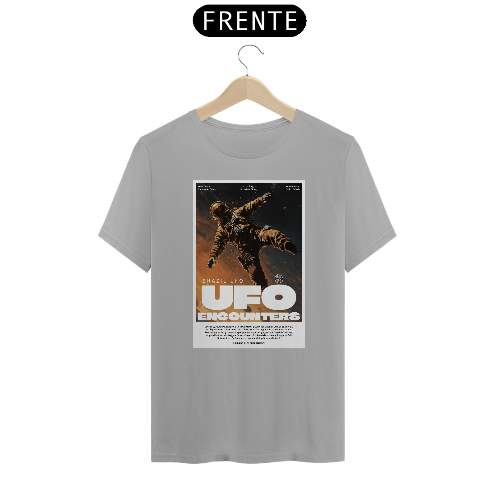 CAMISETA CLASSIC - UFO ENCOUNTERS - BRAZIL UFO