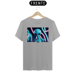 Nome do produto CAMISETA CLASSIC - ALIENÍGENA AZUL