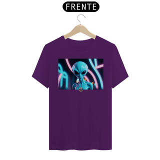 Nome do produto CAMISETA CLASSIC - ALIENÍGENA AZUL