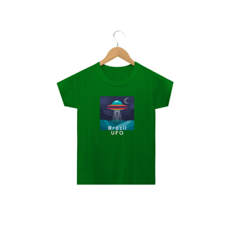 Nome do produto CAMISETA CLASSIC INFANTIL - UFO ABDUCTION - BRAZIL UFO