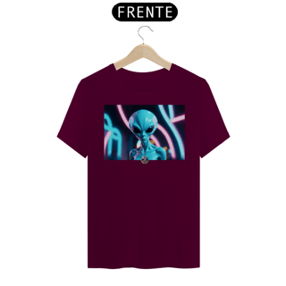 Nome do produto CAMISETA CLASSIC - ALIENÍGENA AZUL