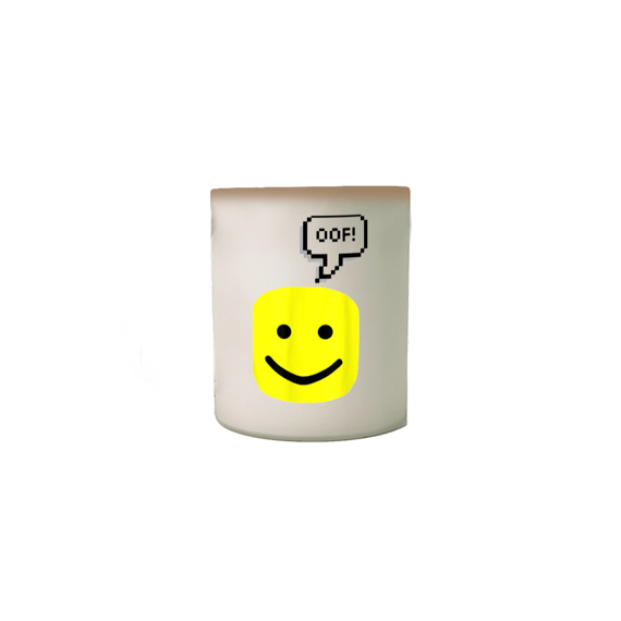 Caneca Mágica Noob Roblox 