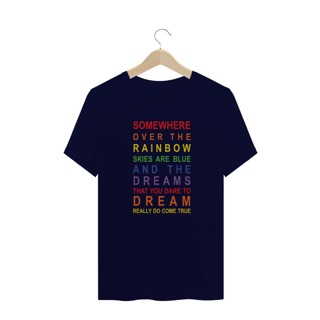 Nome do produtoCamisa Plus Size - Over The Rainbow