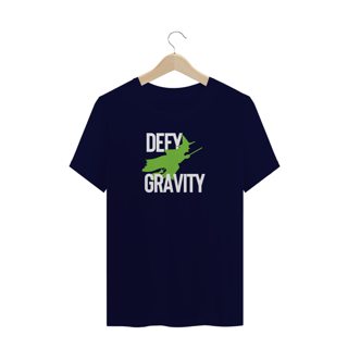 Nome do produtoCamiseta Plus Size - DEFY GRAVITY
