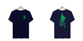 Nome do produtoCamiseta Plus Size - Wicked/Elphaba (Frente e Costas)