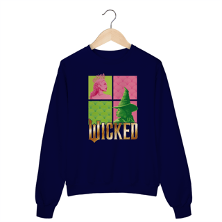 Nome do produtoMoletom Fechado - Wicked (Elphaba and Glinda)