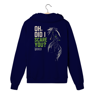 Nome do produtoMoletom Com Zíper (Costas) - Oh, did I scare you?