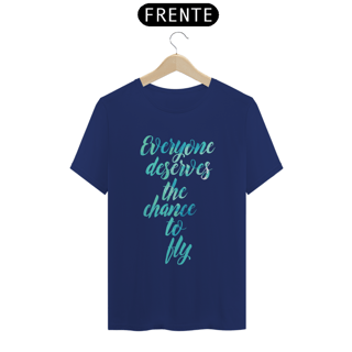 Nome do produtoCamiseta (Algodão Peruano) - Chance to Fly