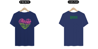 Nome do produtoCamiseta (Algodão Peruano) - Pink Goes Good With Green