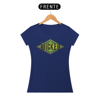 Nome do produtoCamiseta Feminina (Algodão Peruano) - Wicked Diamond Logo