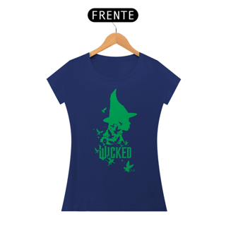 Nome do produtoCamiseta Feminina (Algodão Peruano) - Wicked Movie / Elphaba