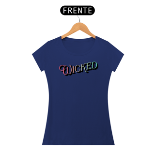 Nome do produtoCamiseta Feminina (Algodão Peruano) - Wicked Movie