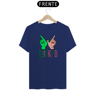 Nome do produtoCamiseta (Algodão Peruano) - Wicked W Hands (Lateral)