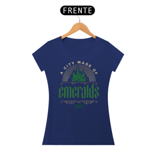 Nome do produtoCamiseta Feminina (Algodão Peruano) - A City Made Of Emeralds