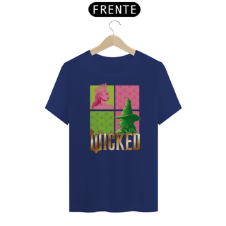 Nome do produtoCamiseta (Algodão Peruano) - Wicked (Elphaba and Glinda)