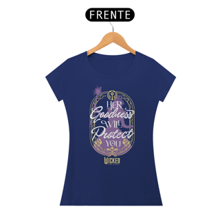 Nome do produto Camiseta Feminina (Algodão Peruano) - Her Goodness Will Protect You