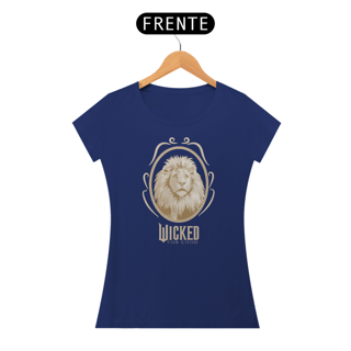 Nome do produtoCamiseta Feminina (Algodão Peruano) - Cowardly Lion