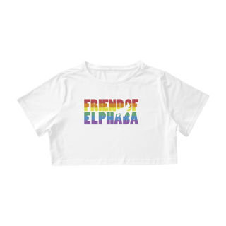 Nome do produtoCamiseta Cropped - Friend Of Elphaba