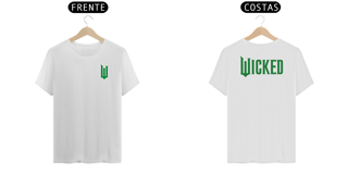 Nome do produtoCamiseta - Wicked Logo Lateral (Frente e Costas)