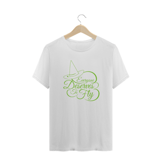 Nome do produtoCamiseta Plus Size - Everyone Deserves The Chance to Fly