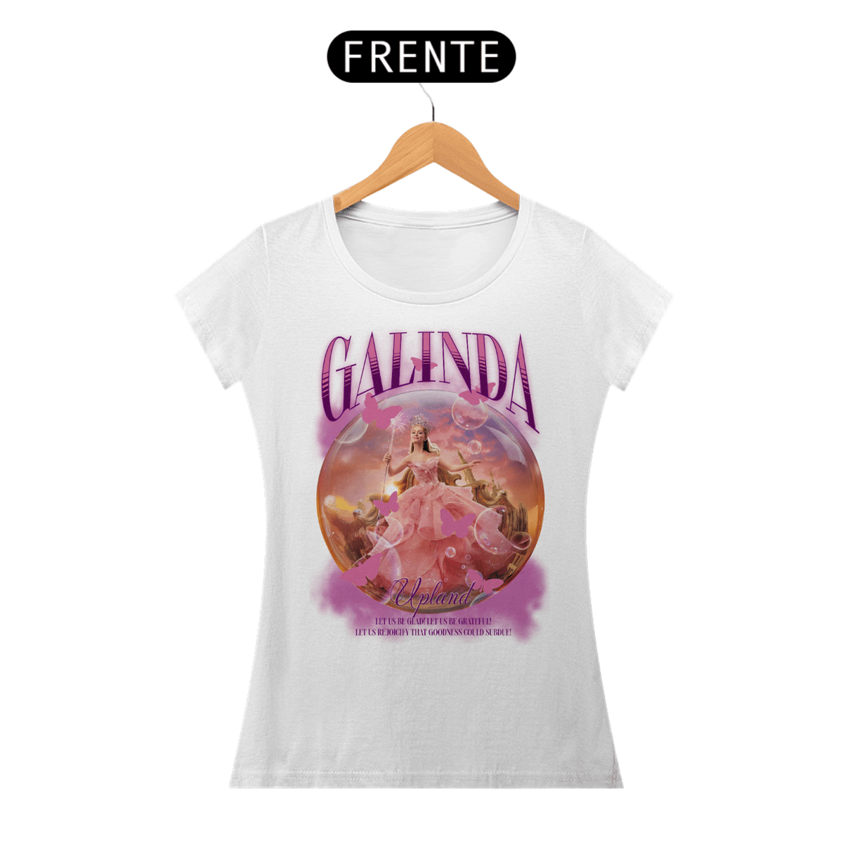 Nome do produto: Camiseta Feminina - Galinda Upland