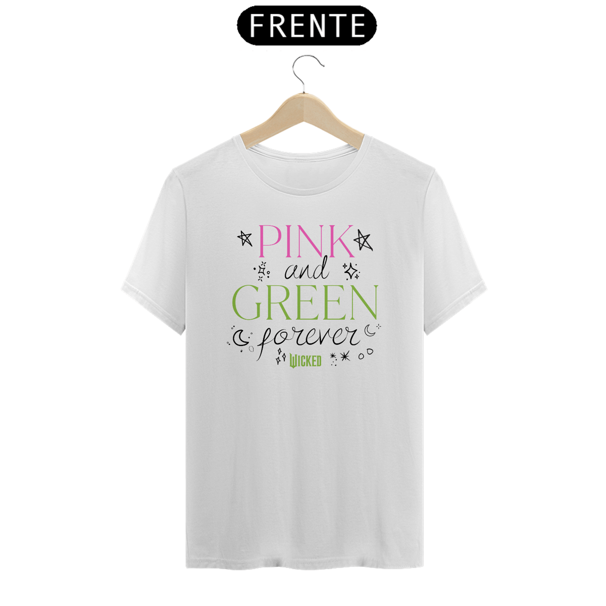 Nome do produto: Camiseta - Pink And Green Forever