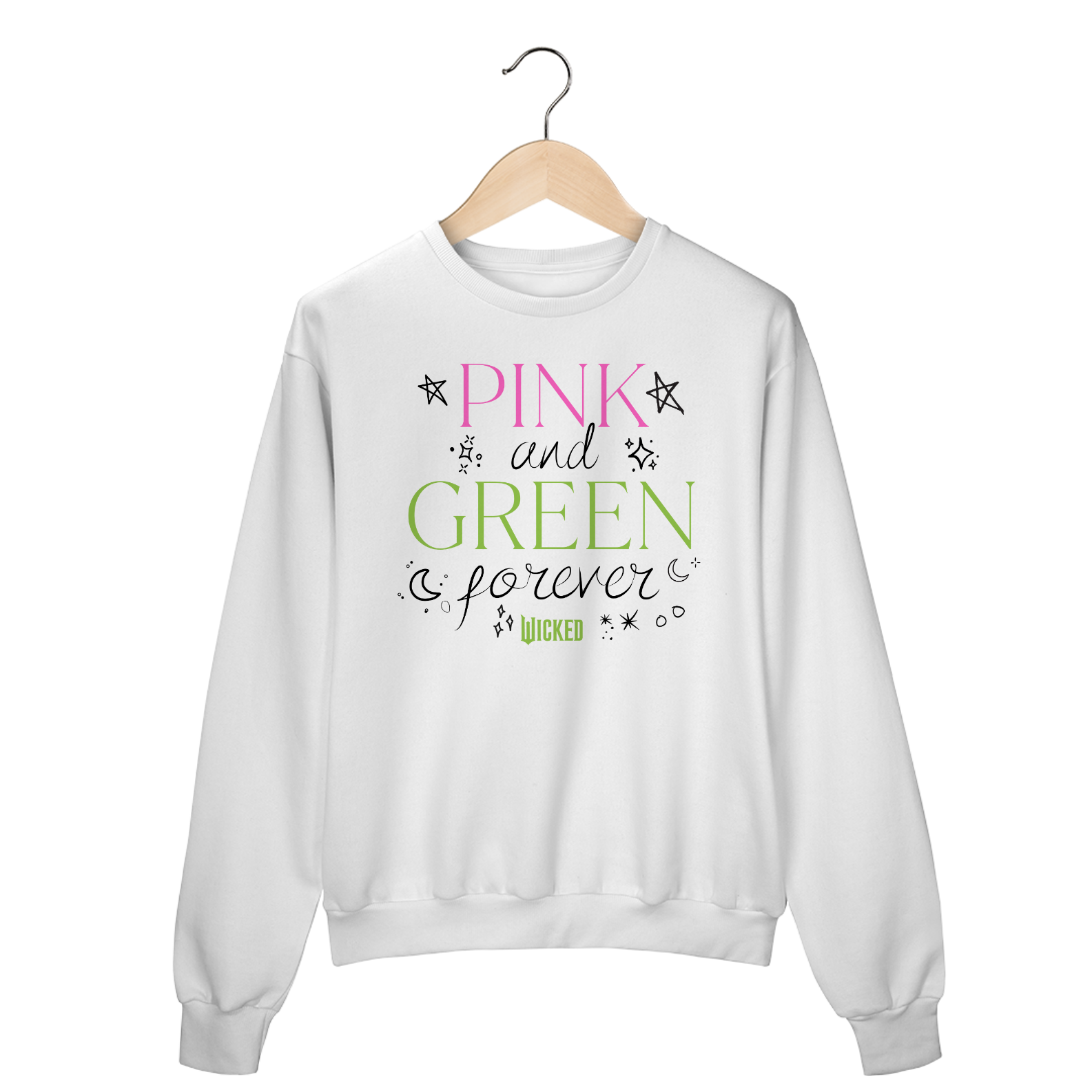 Moletom Fechado - Pink And Green Forever