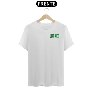 Nome do produtoCamiseta - Wicked Movie (Logo Pequeno Lateral)