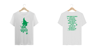 Nome do produtoCamiseta Plus Sized - Wicked /Act I Songs