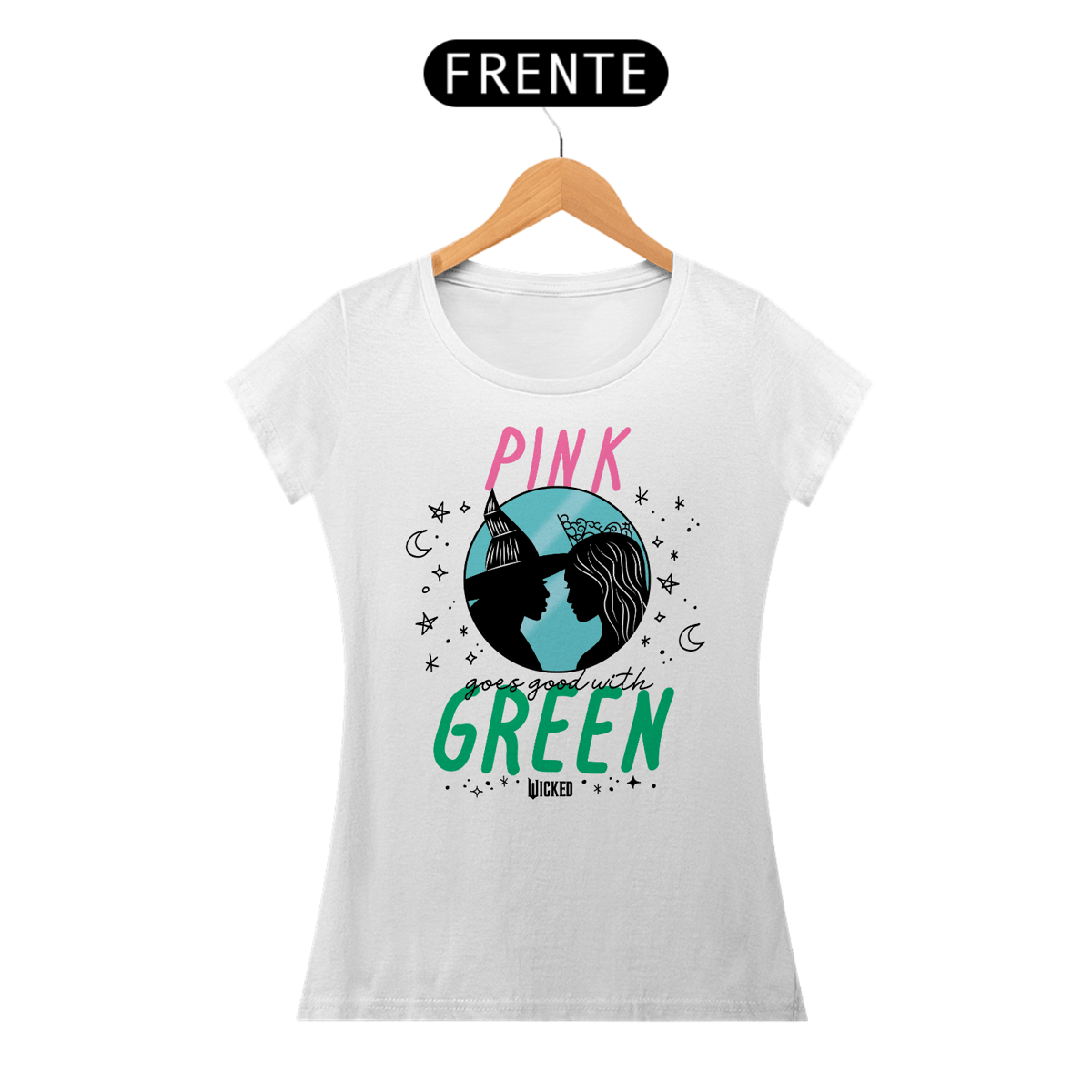 Nome do produto: Camiseta - Pink Goes Good With Green
