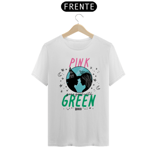 Nome do produtoCamiseta (Algodão Peruano) - Pink Goes Good With Green