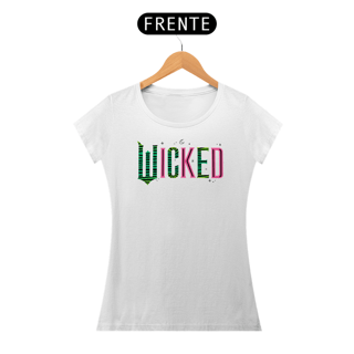 Nome do produtoCamiseta Feminina - Wicked (Pink And Green)