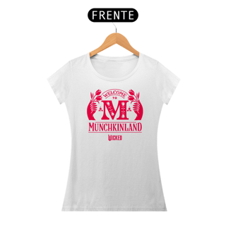Nome do produtoCamiseta Feminina - Munchkinland