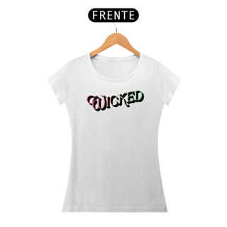 Nome do produtoCamiseta Feminina (Algodão Peruano) - Wicked Movie